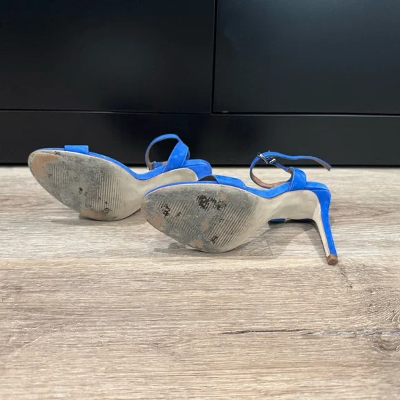 Steve Madden Blue High Heel Sandals - Picture 3 of 3